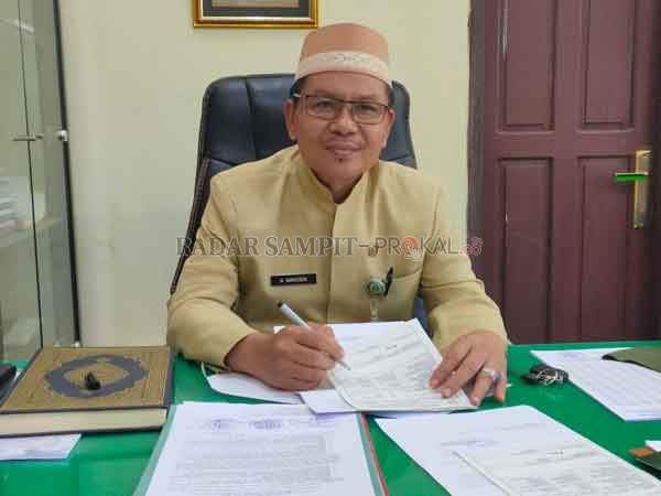 Kepala Kementrian Agama Kotawaringin Timur H Samsudin