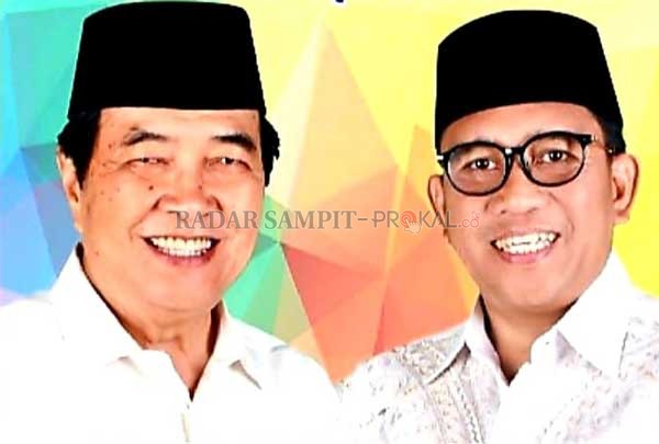 Pasangan bakal calon bupati dan wakil bupati Kotawaringin Timur (Kotim) Taufiq Mukri-Supriadi (PANTAS)