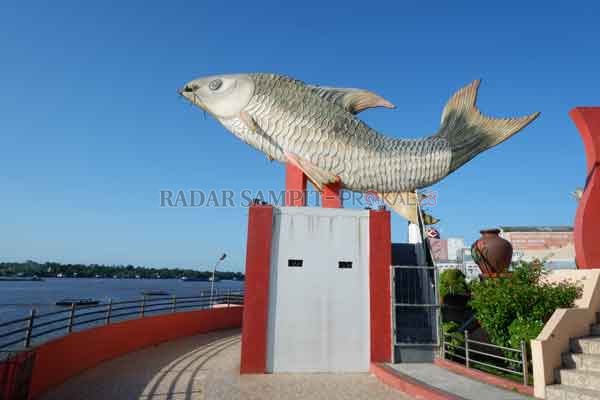 Kawasan Ikon Jelawat Sampit  akan kembali dibuka akhir pekan ini pascaditutup karena adanya pandemi.(USAY NOR RAHMAD/RADAR SAMPIT )