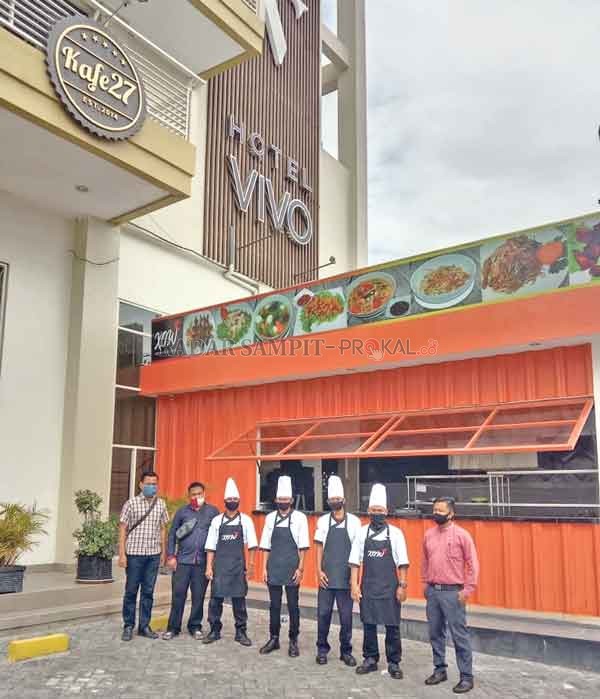 BERI DISKON: Cafe and Resto X.O.W di Hotel Vivo Sampit kembali dibuka dengan memberikan diskon sebesar 10 persen.