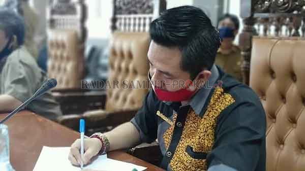Wakil Ketua I DPRD Kabupaten Barito Timur Ariantho S Muller