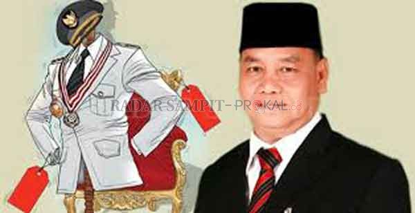 Halikinnor yang dipastikan maju dalam Pilkada Kotim tahun ini.(RADAR SAMPIT)