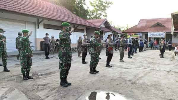 PERSIAPAN : Tim Satgas Pencegahan Covid-19 Kota Palangka Raya melakukan persiapan pengawasan kawasan wisata saat libur panjang nanti.(Satgas Covid-19 For Radar Papangka)