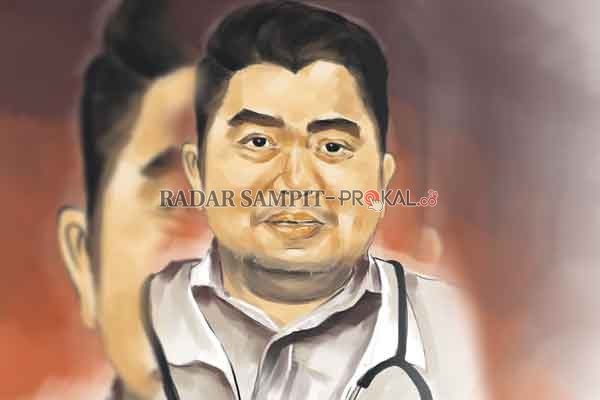 Plt Direktur RSUD dr Murjani Sampit Febby Yudha Herlambang