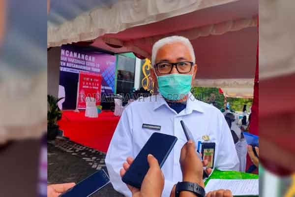 Kepala Dinkes Kotim Faisal Novendra Cahyanto,