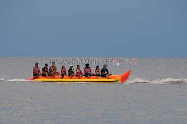 Salah satu wahana wisata di Pantai Ujung Pandaran, saat libur tahun baru imlek, destinasi ini akan ditutup.(IST)