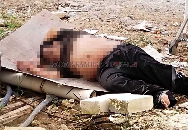 MFS (22),  Seorang pasien di RSUD Muara Teweh, tewas setelah jatuh dari lantai 5 rumah sawkit tersebut, Minggu (21/2) sore.(RADAR SAMPIT)