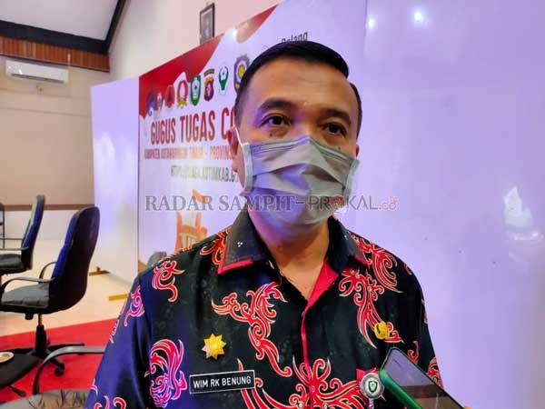 Kepala Badan Kesbangpol Kotim Wim RK Benung.