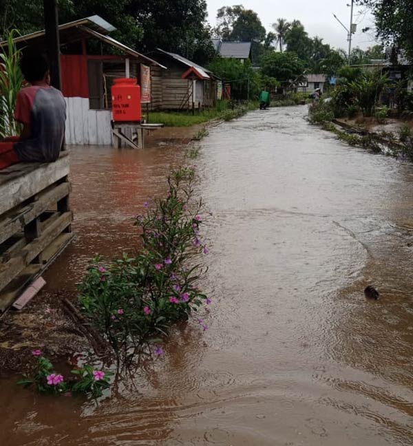BUTUH PERHATIAN: Kondisi SDN 1 Lalang, Kecamatan Kotawaringin Lama, Kabupaten Kotawaringin Barat, belum lama ini.