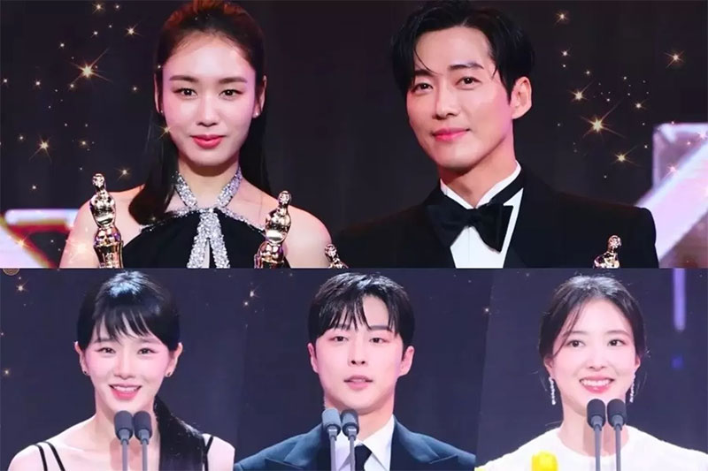 Para aktor asal Korea Selatan Namgoong Min, Ahn Eun Jin, Lee Se Young, Bae In Hyuk, dan Park Gyu Young.