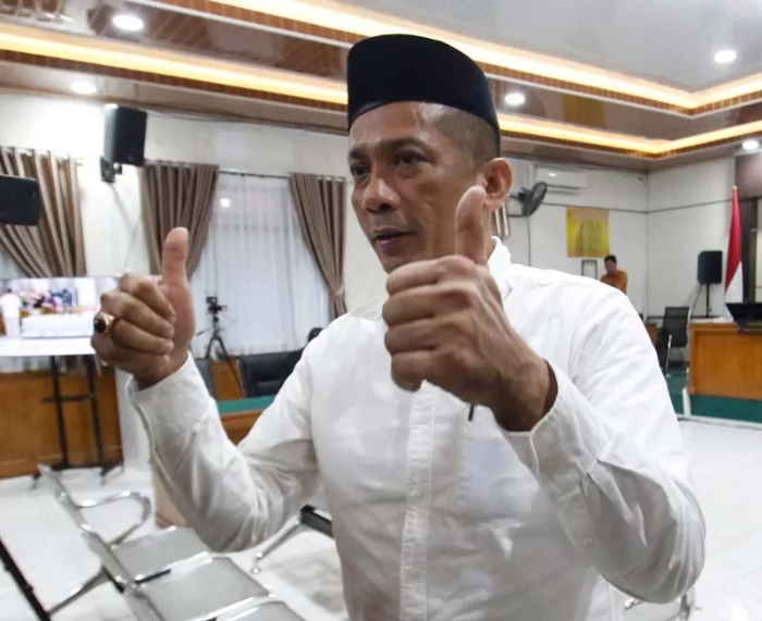 Bupati Nonaktif Kepulauan Meranti Muhammad Adil, beberapa waktu lalu.