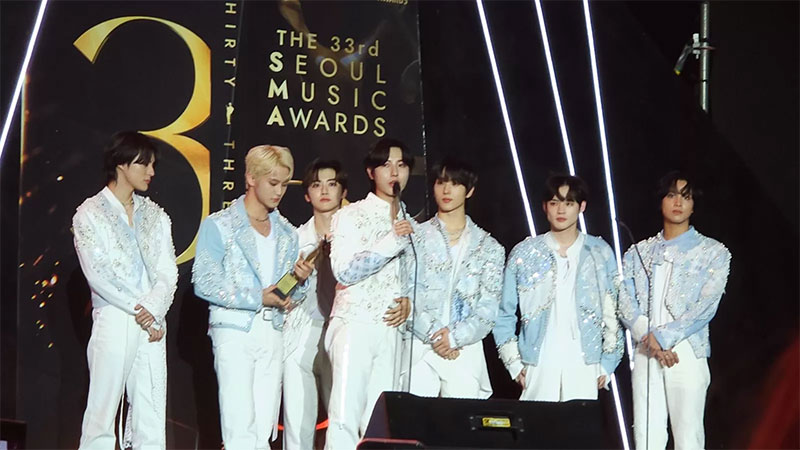 NCT DREAM menang Daesang Seoul Music Awards ke-33.