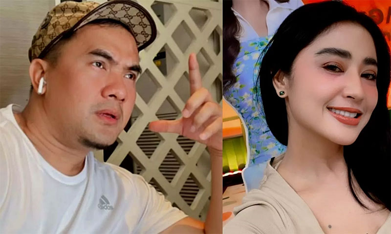 Dewi Perssik sindir mantan suaminya Saipul Jamil yang ditangkap polisi.