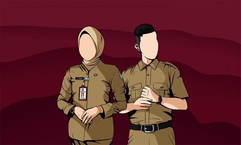 Ilustrasi, ASN/PNS. Tahun ini  Pemerintah akan merekrut 1,8 juta ASN daerah .