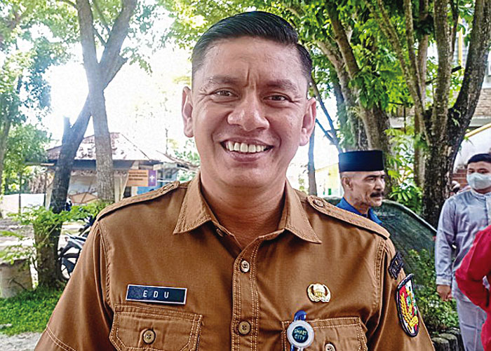 Kepala Dinas PUPR Kota Pekanbaru Edward Riansyah