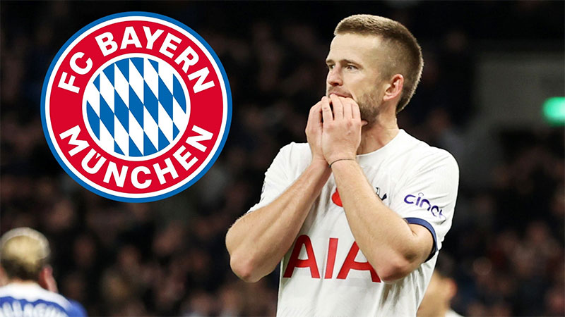 Tak mendapat menit bermain di Tottenham Hotspur, bek serba bisa Eric Dier gabung dengan Bayern Munchen,