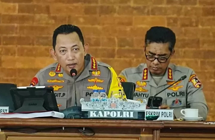 Kapolri Jenderal Pol Listyo Sigit Prabowo