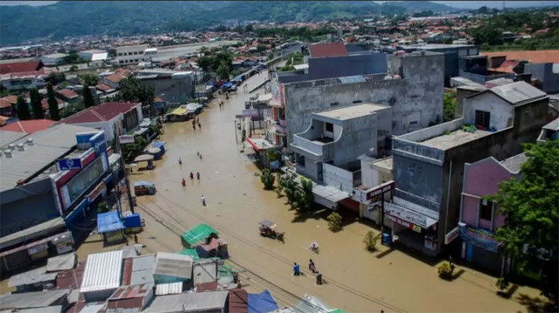 Banjir Melanda Kabupaten Bandung