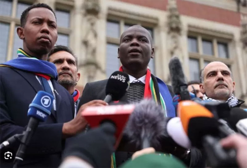Afrika Selatan layangkan protes ke Mahkamah Internasional terkait sikap Israel kepada Palestina.