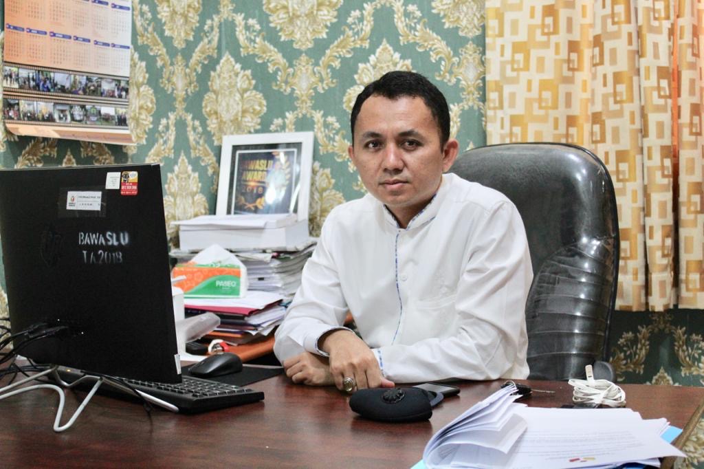 Ketua Bawaslu Kuansing Mardius Adi Saputra SH MH.