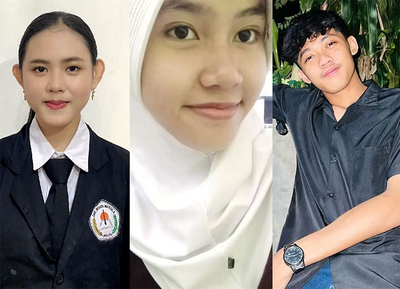 Vricillia, Aliya dan Faisal melihat pendidikan di STIN sangat menarik.