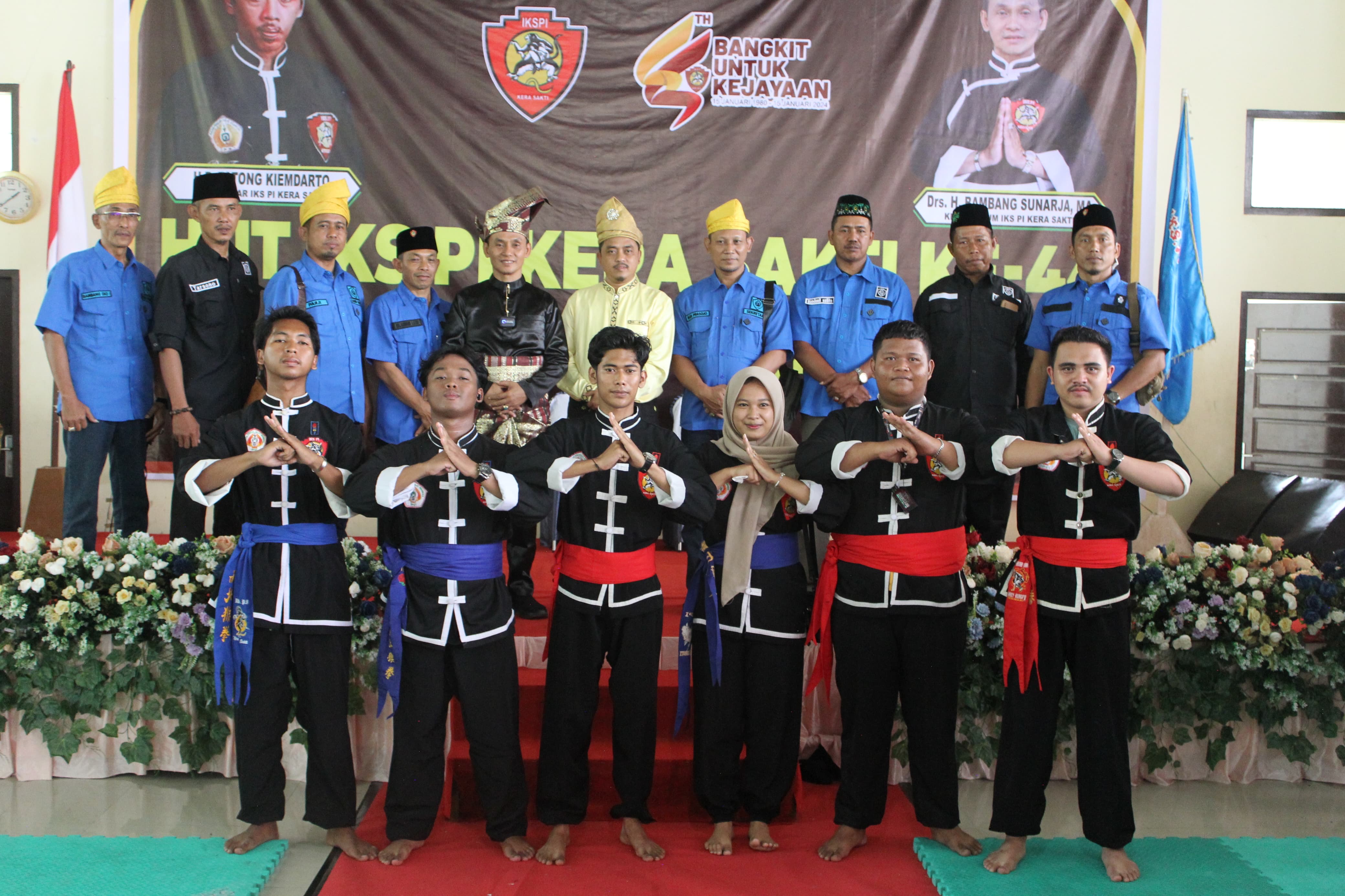 Wakil Ketua DPRD Kabupaten Kampar Repol Sag MIP menjadi tamu kehormatan dalam HUT ke- 44 Ikatan Keluarga Silat Putra Indonesia (IKS-PI) Kera Sakti 2024.