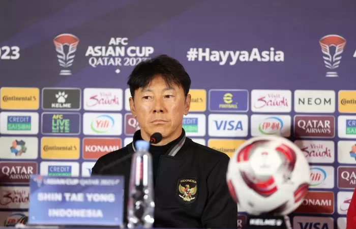 Shin Tae-yong belum mendapatkan perpanjangan kontrak dari PSSI meski berakhir pada Juni 2024.