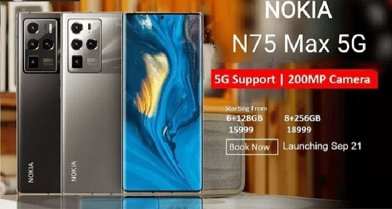 Nokia N75 Max 5G menghadirkan performa dan konvergensi.