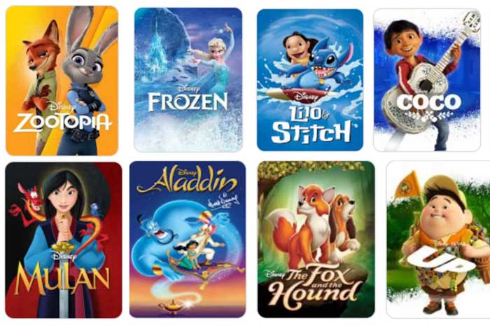 Kolase poster film Disney. (IMDb)