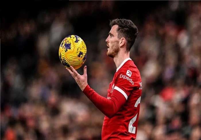 Bek sayap Liverpool Andy Robertson. (Liverpool.com)