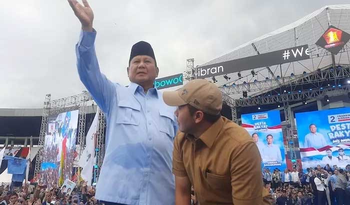 Capres Nomor Urut 2 Prabowo Subianto (TKN Prabowo-Gibran)