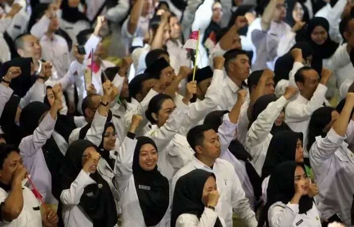 lustrasi Pegawai Pemerintah dengan Perjanjian Kerja (PPPK). (ANDY S/RADAR SURABAYA)