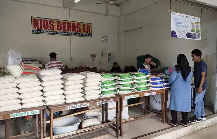Harga beras di Purworejo mengalami kenaikan dua kali dalam seminggu.