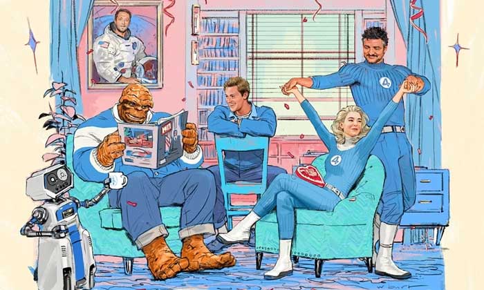 Marvel Studios resmi mengungkap para pemeran film Fantastic Four yang selama ini disimpan rapat-rapat. (X @Marvel)