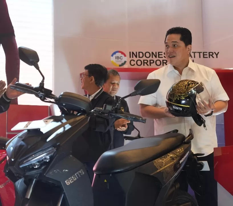 PSSI jalin kerja sama dengan perusahaan motor listrik GESITS.