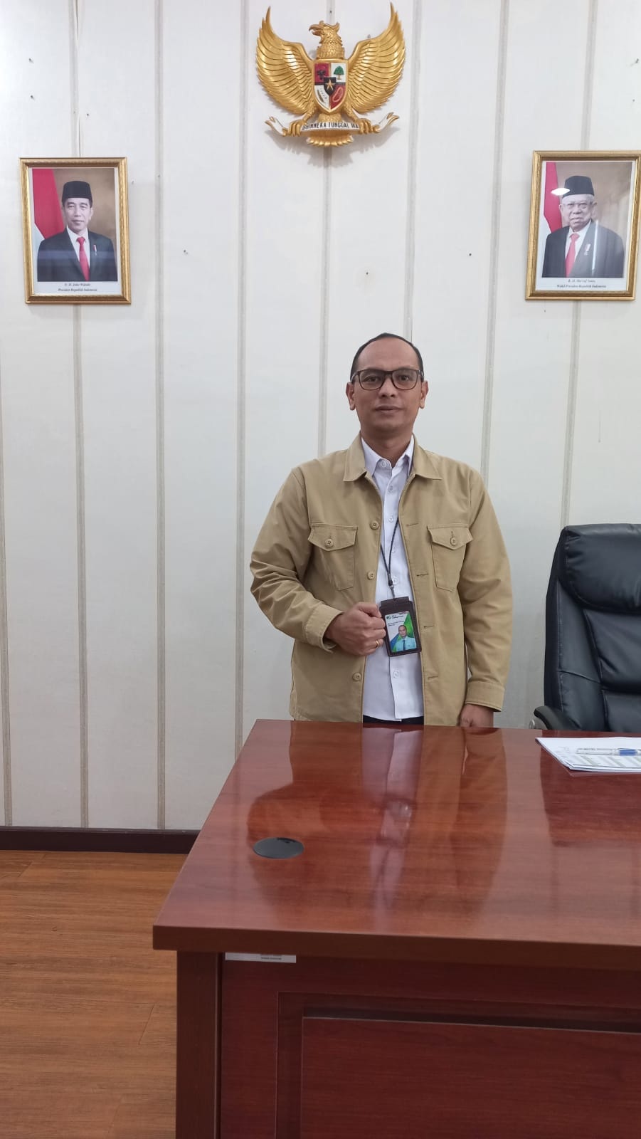 Kepala BPJS Ketrnagakerjaan Dumai Legi Handoko Pasaribu