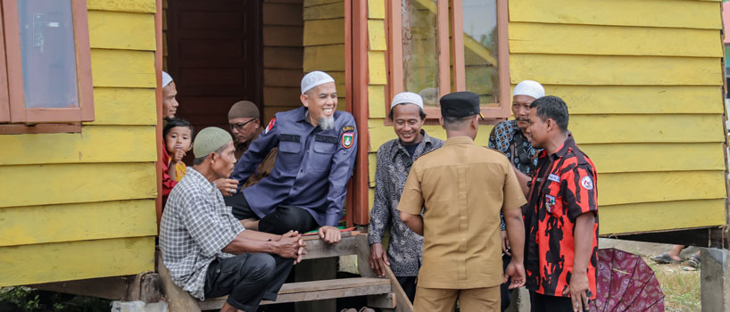 Dalam setiap kali berkunjung di daerah, termasuk di wilayah Kecamatan Sungai Sembilan belum lama ini, Wali Kota Dumai H Paisal SKM Mars selalu meluangkan waktu untuk berb