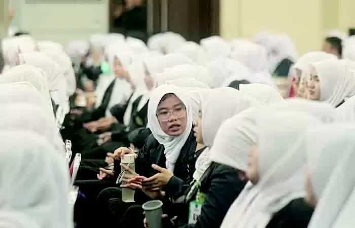 Ilustrasi aktivitas perkuliahan di kampus.