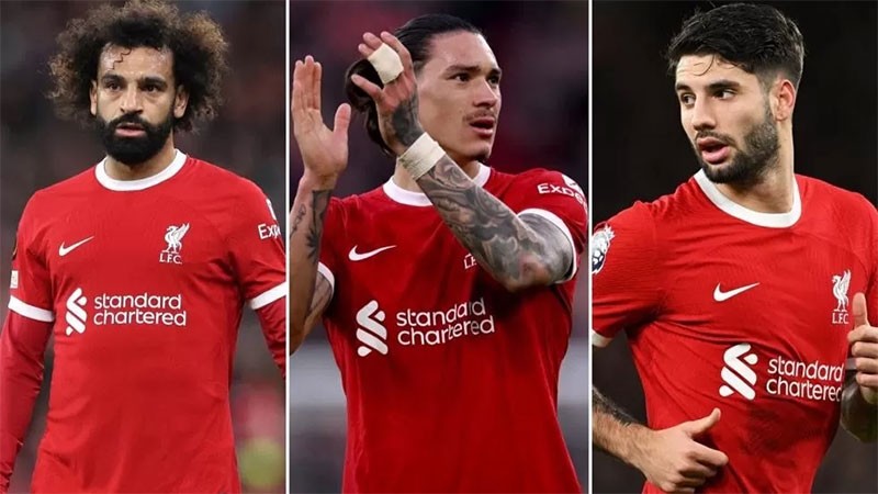 Liverpool diprediksi bisa memainkan Mohamaed Salah, Darwin Nune, dan Dominic Szoboszlai kontra Chelsea pada fiinal Piala Liga Ahad malam.