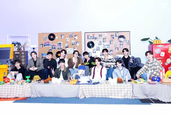 Boygroup K-Pop SEVENTEEN. Sumber foto: X.com / @pledis_17
