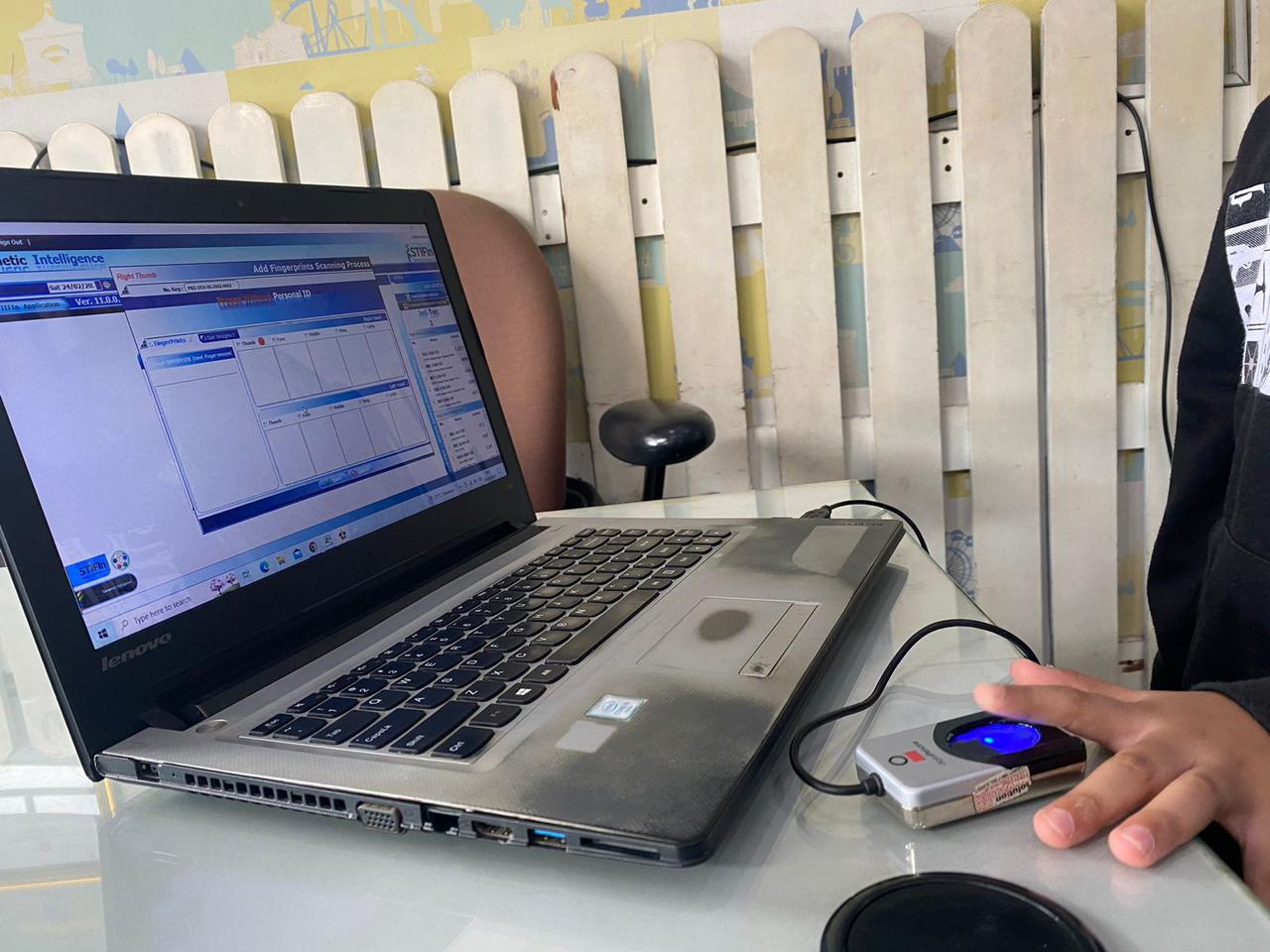 PROSES TES SIDIK JARI STIFIN