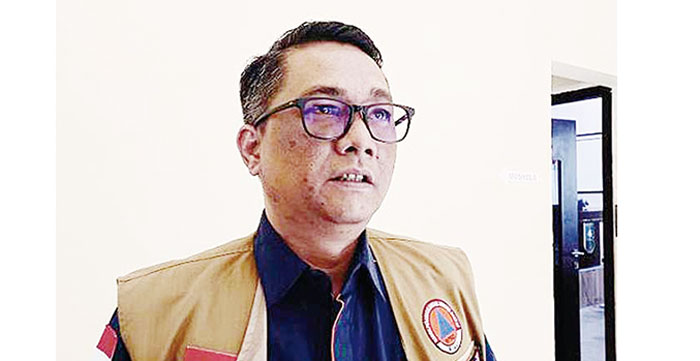 M Edy Afrizal Kepala Pelaksana Badan Penanggulangan Bencana Daerah Riau