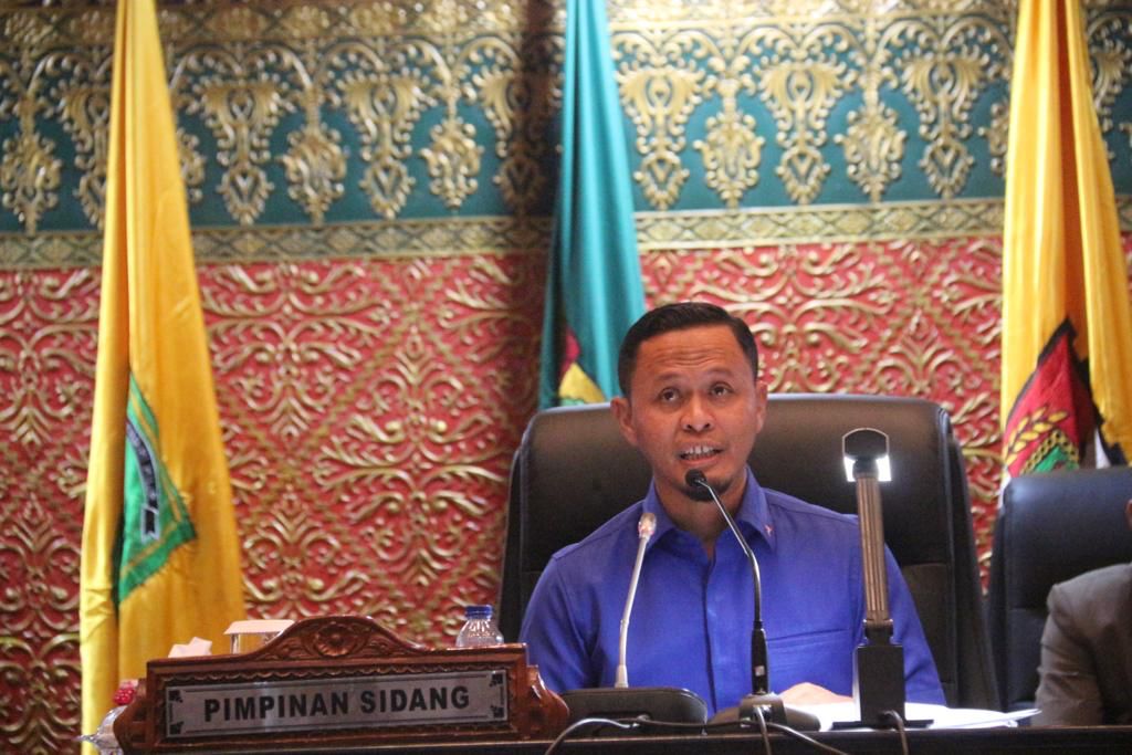 Wakil Ketua DPRD Riau Agung Nugroho.