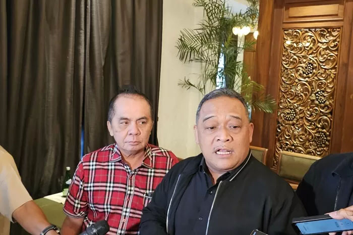 Wakil Ketua Tim Pemenangan Nasional (TPN) Ganjar-Mahfud, Benny Rhamdani di Plataran Menteng, Jakarta Pusat, Rabu (28/2).