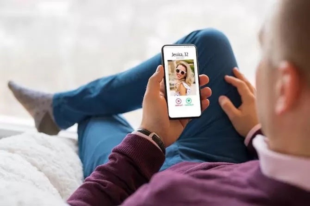 Ilustrasi: Platform kencan daring, Tinder.
