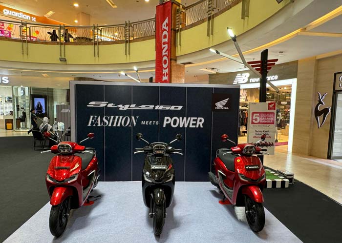 PT Capella Dinamik Nusantara (CDN) Main Dealer sepeda motor Honda wilayah Riau secara resmi menggelar launching atau peluncuran New Honda Stylo 160 di Mall SKA, Ahad (3/3/2024).