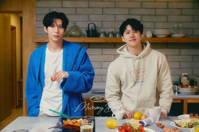 Penyanyi Leo dan Ken dari boygroup K-Pop VIXX.