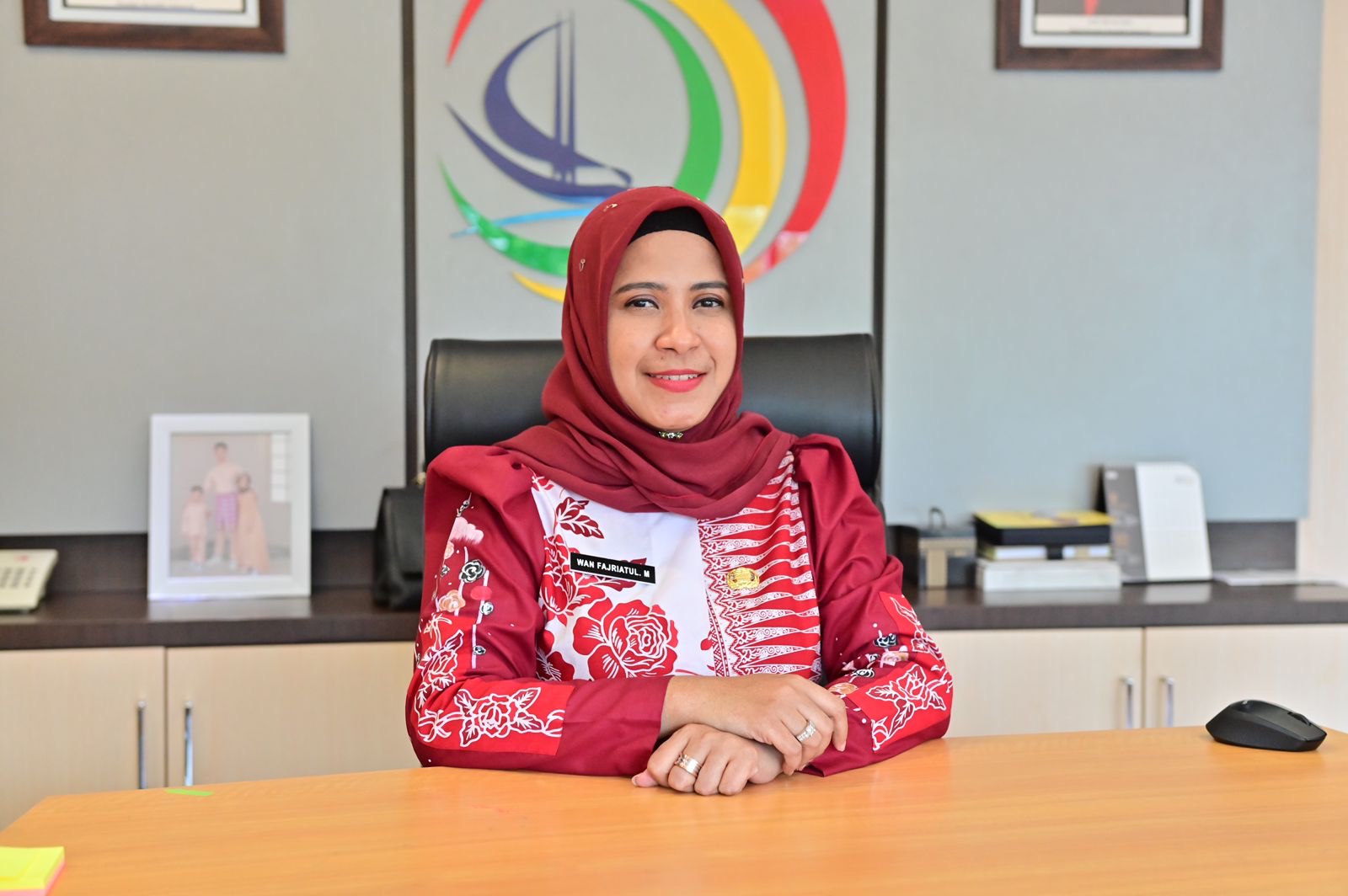 Direktur RSUD Arifin Achmad drg Wan Fajriatul Mamnunah Sp KG .