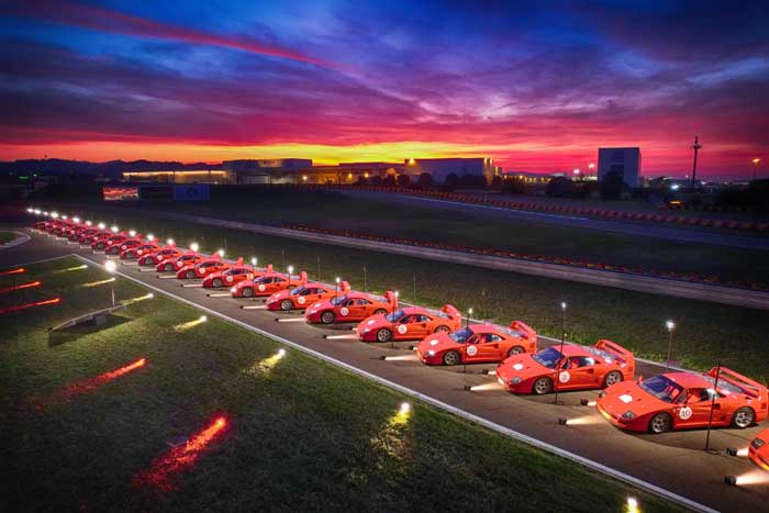 Ferrari beri penghormatan ke seri GTO yang kini berusia 40 tahun.