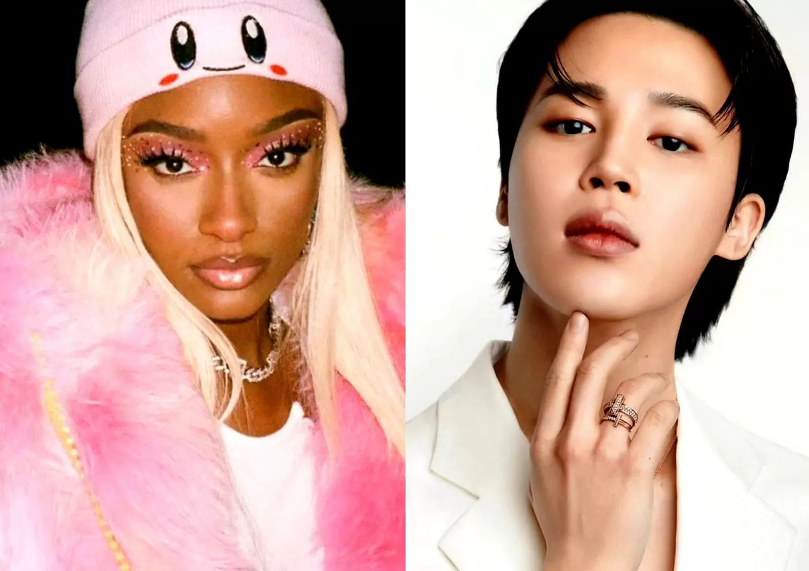 Jimin BTS dan Ayra dirumorkan akan collab.